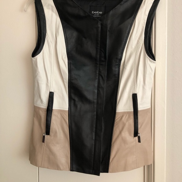 bebe Jackets & Blazers - Bebe leather vest